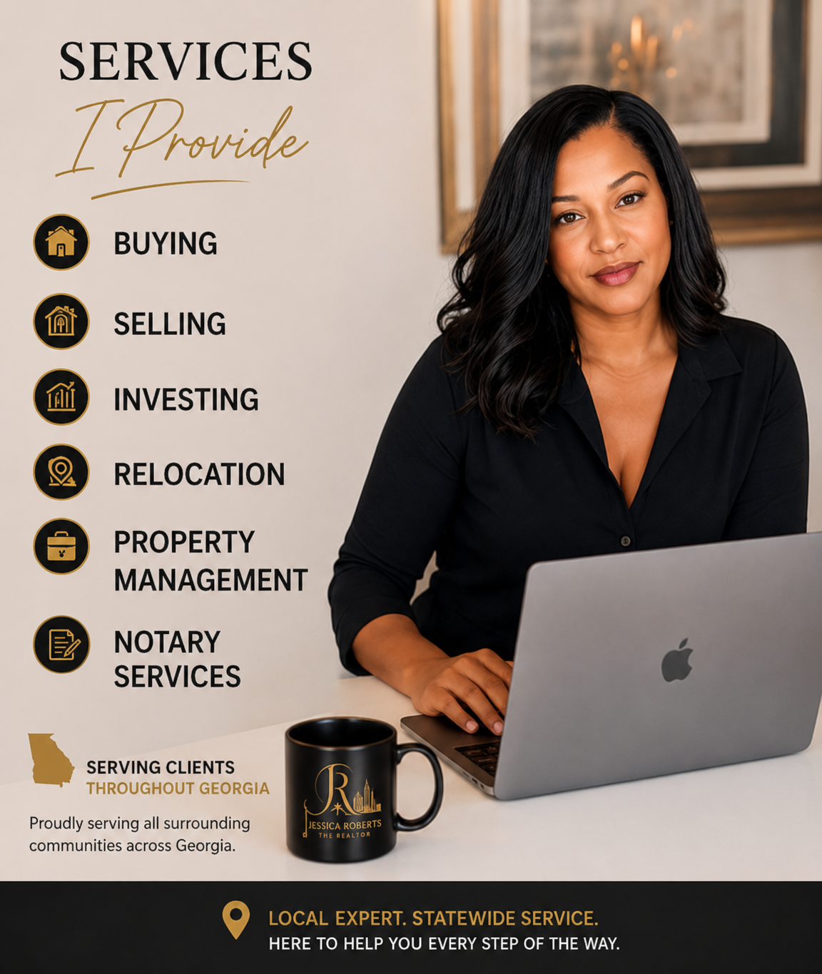Services I Provide — Buying, Selling, Investing, Relocation, Property Management, Notary Services